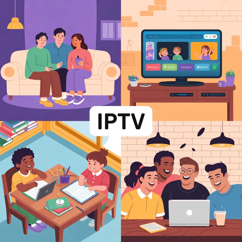 BOSS IPTV Advanced streaming solution Friend Home page image